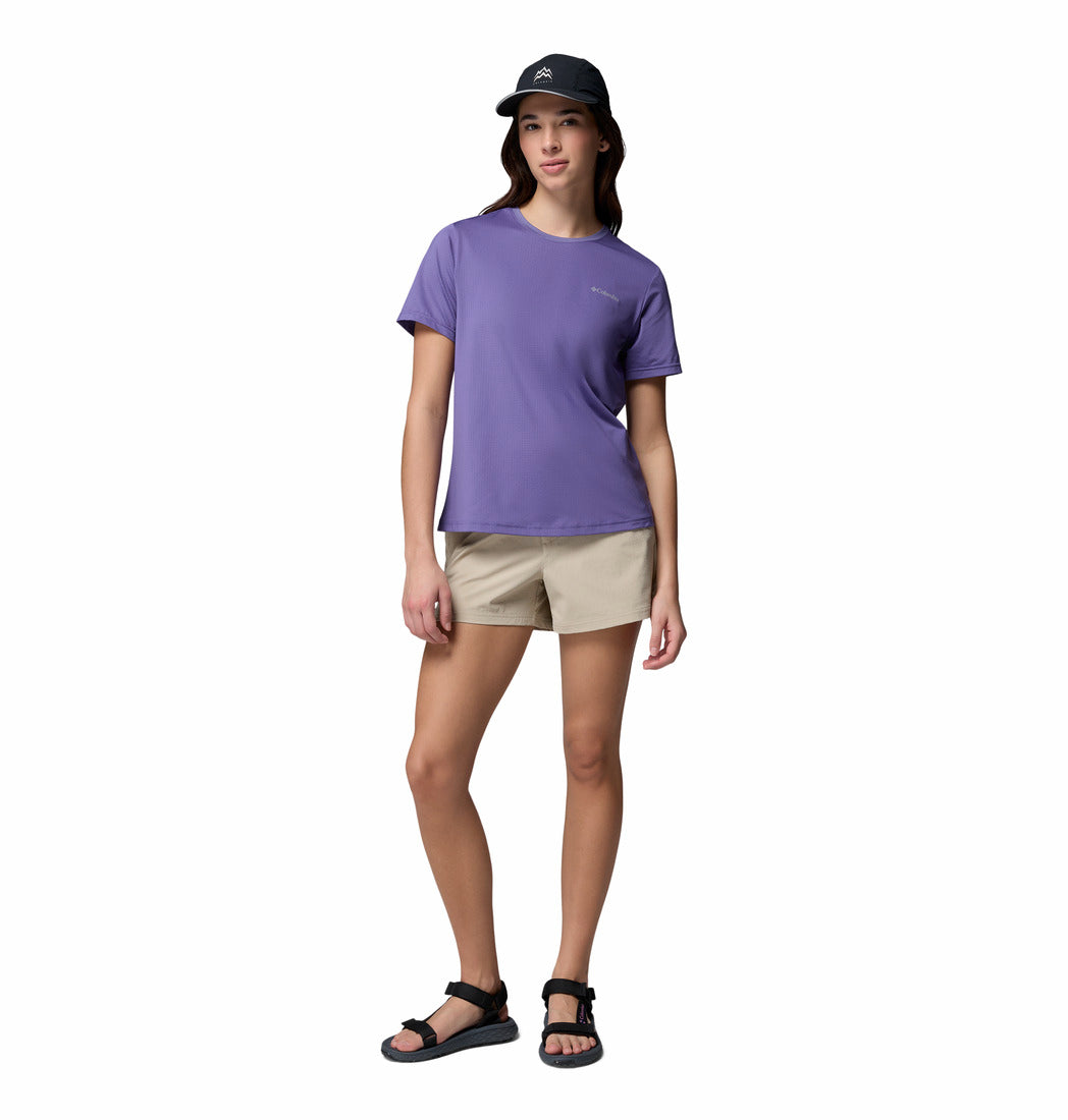 Columbia Women's Purple Omni-Freeze Wild Springs Performance T-Shirt