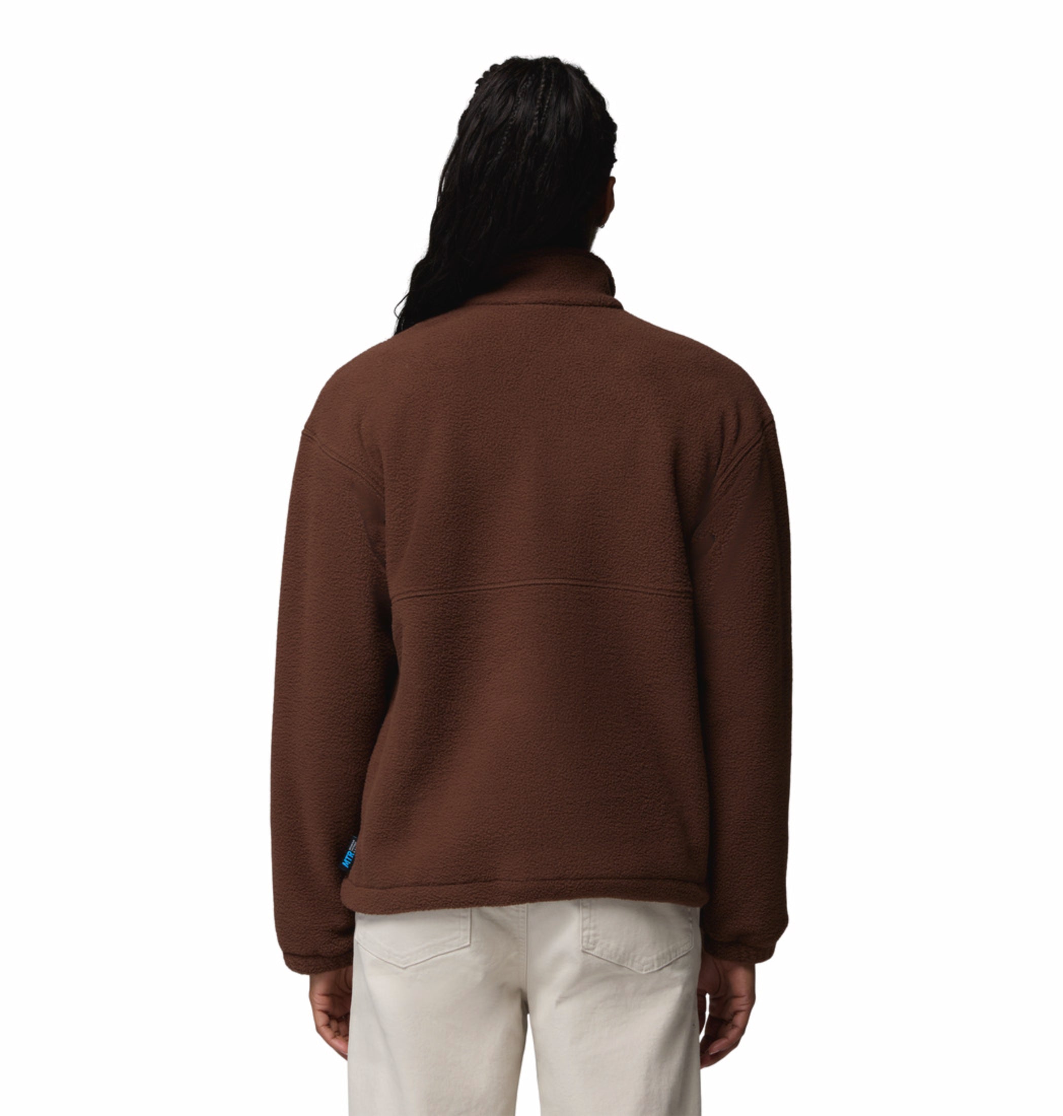 women brown mtr timber meadow fleece jacket