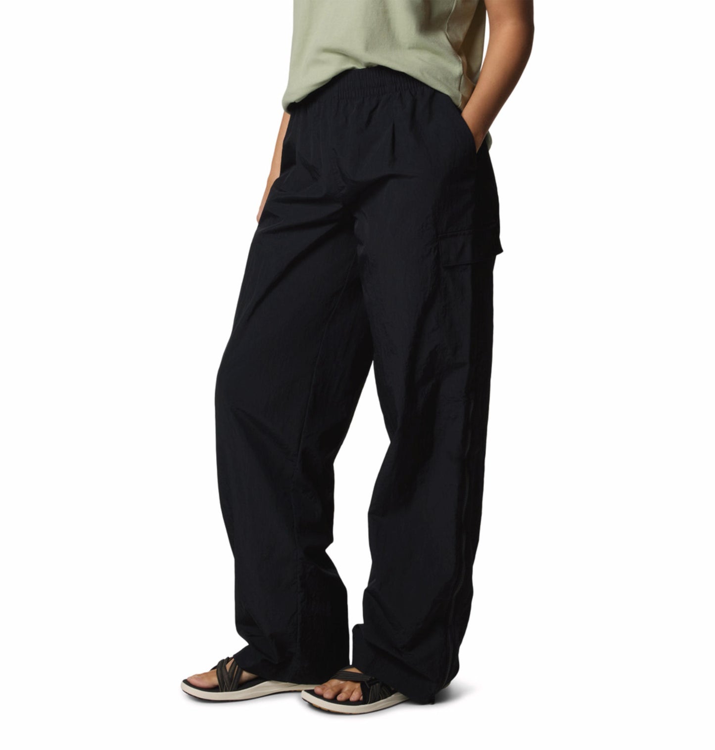 Columbia Womens Black Omni-Shield Paracutie Vented Pant