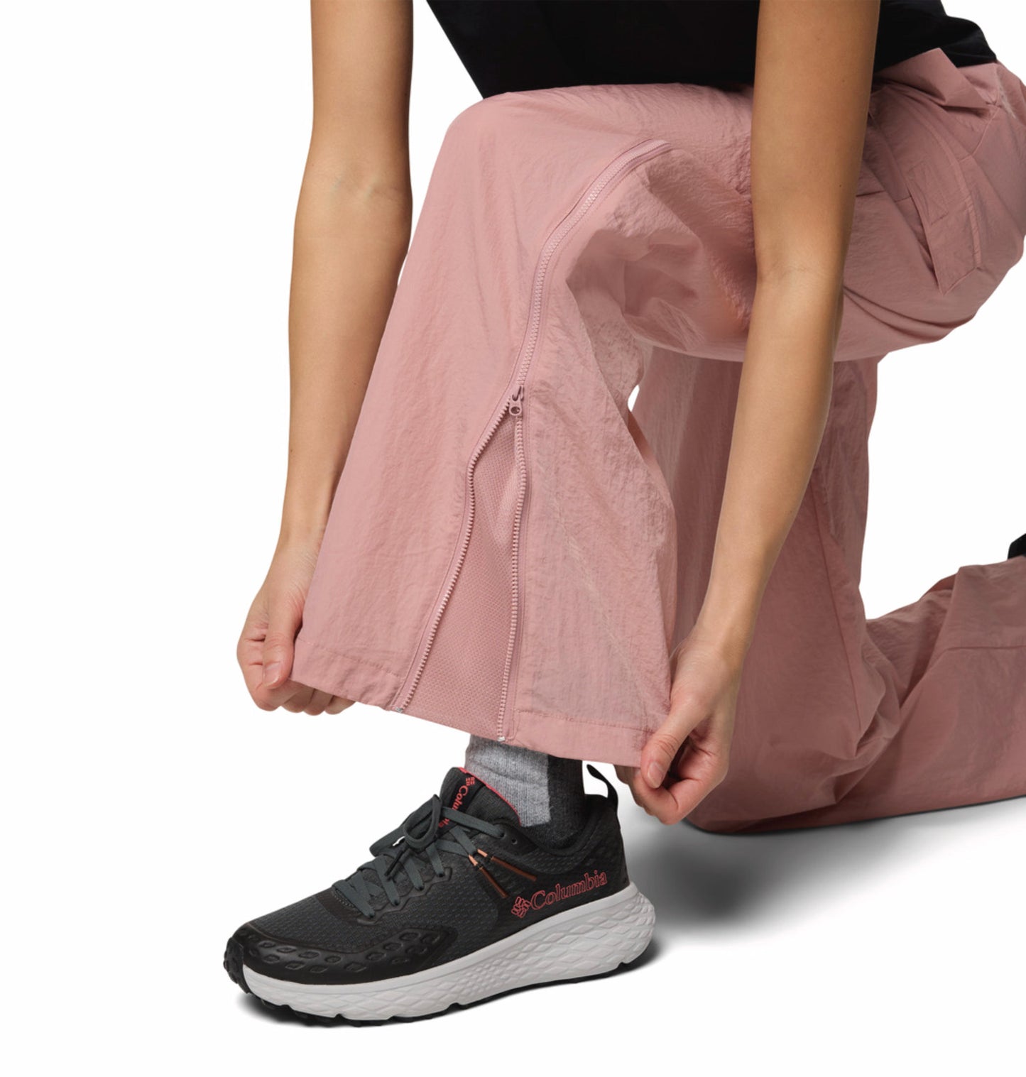 Columbia Womens Pink Omni-Shield Paracutie Vented Pant