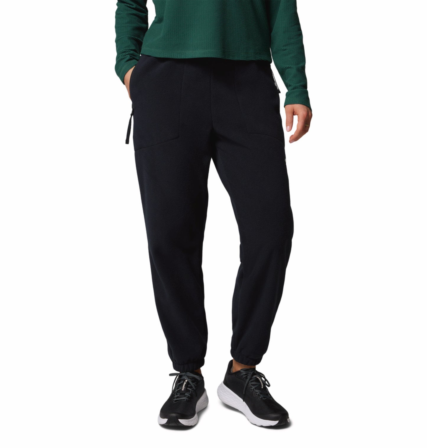 Columbia Women Black Sequoia Grove Fleece Jogger