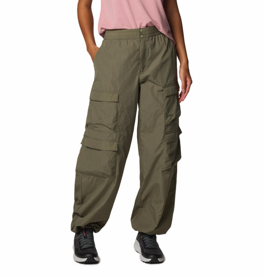 Columbia Womens Green Omni-Shield Elevated View Parachute Pant