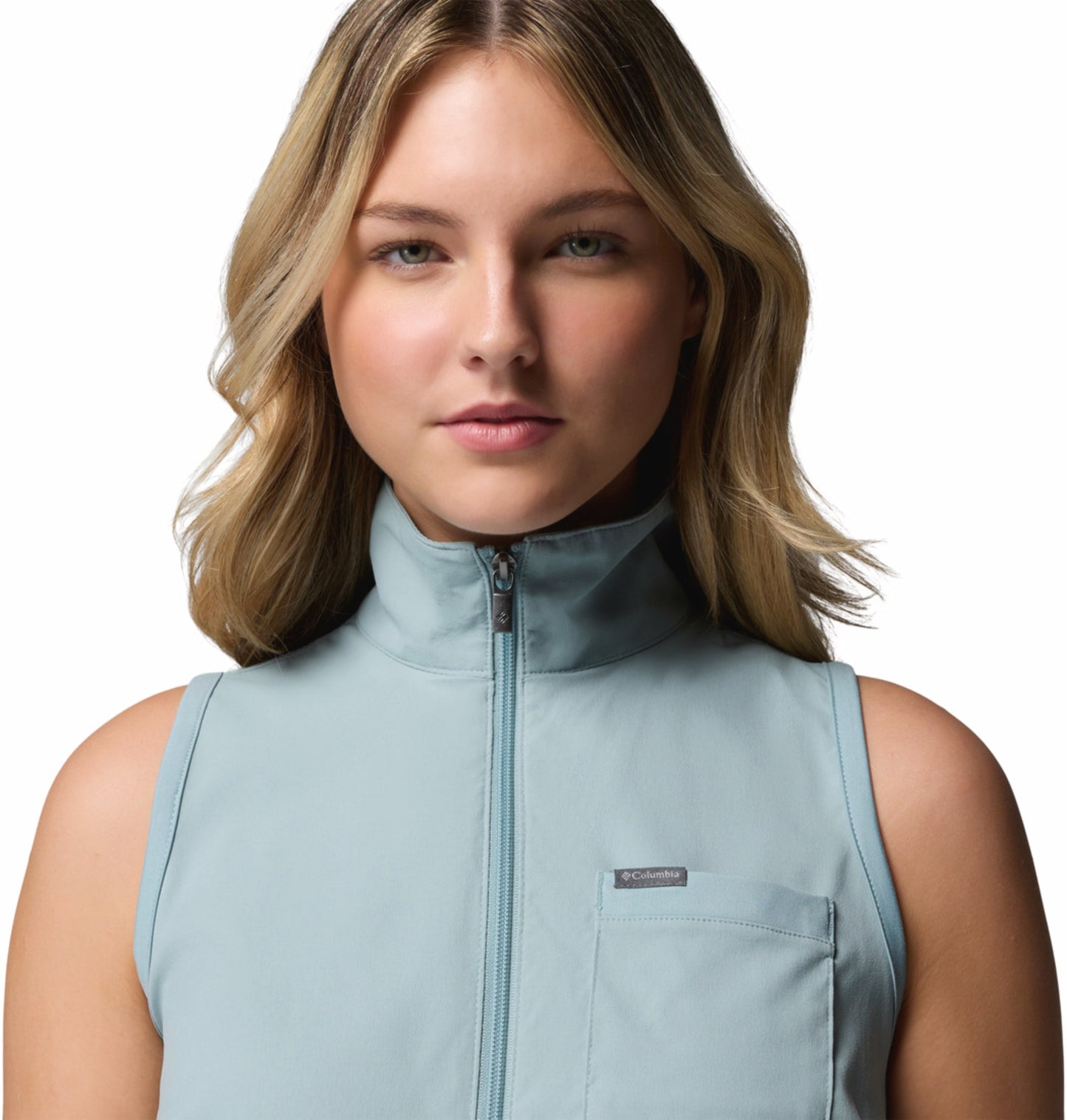 Columbia Women Blue Omni-Shade Leslie Falls II Dress