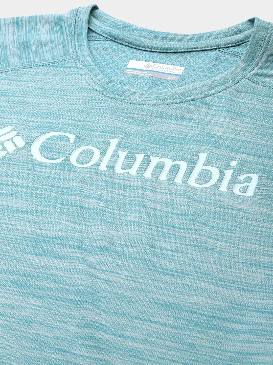 Columbia Women Blue W Zero Rules Graphic Crew T-Shirt