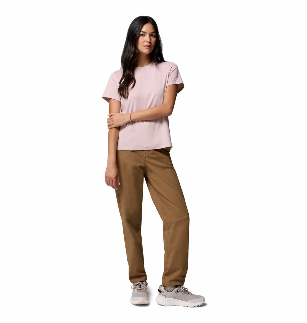 Columbia Women Pink Omni-Shade Parsons Point Tshirt
