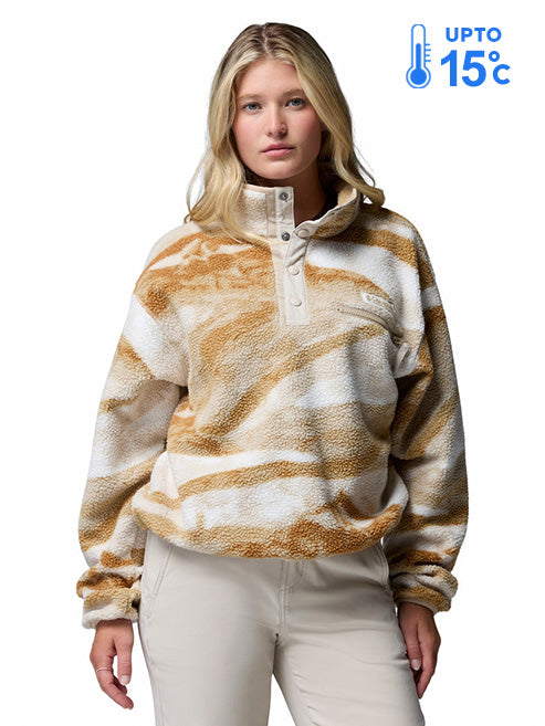 Columbia Women White Helvetia II Pullover
