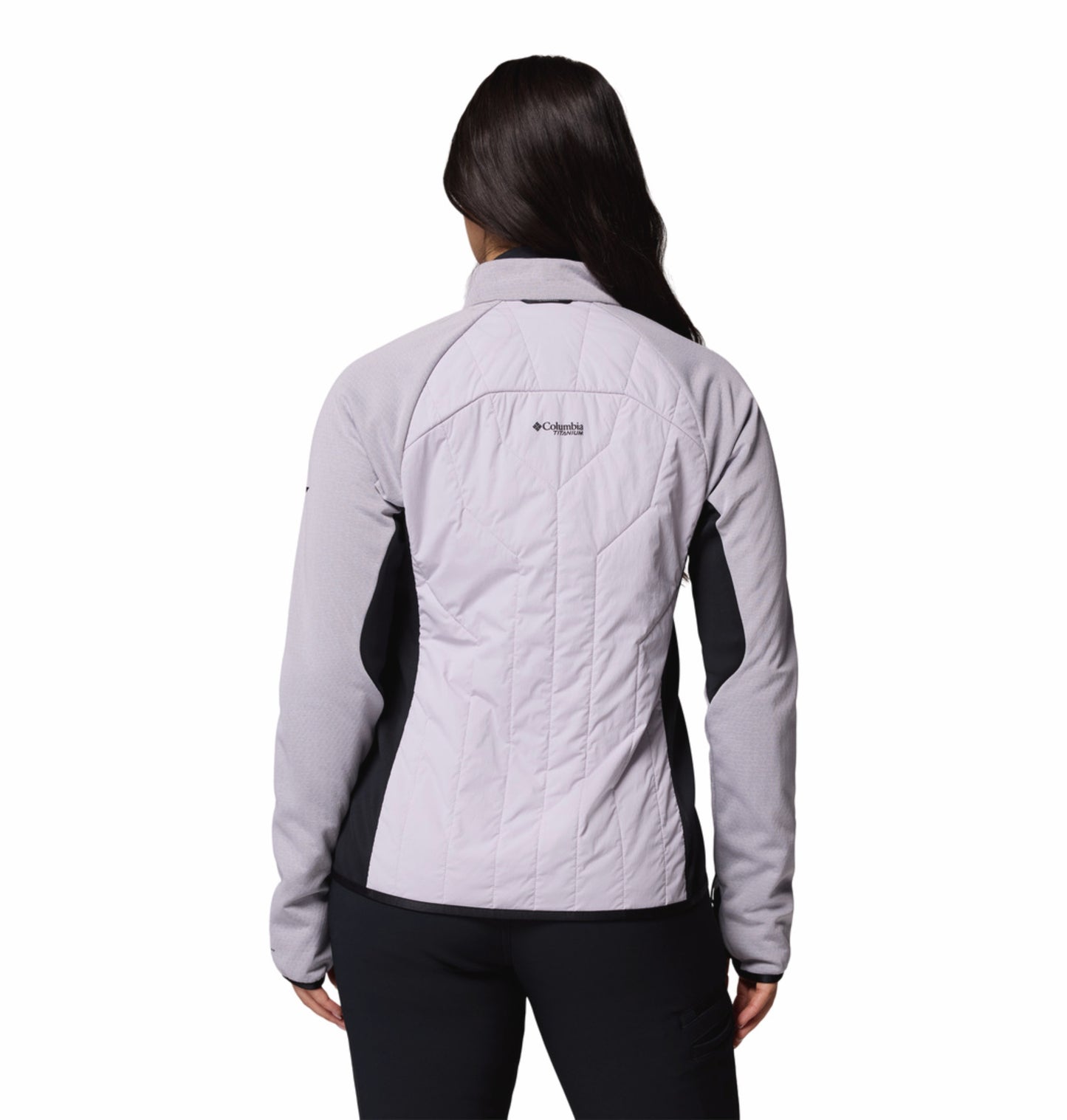 Columbia Women Purple Omni-Heat Arctic Hybrid Fleece Jacket