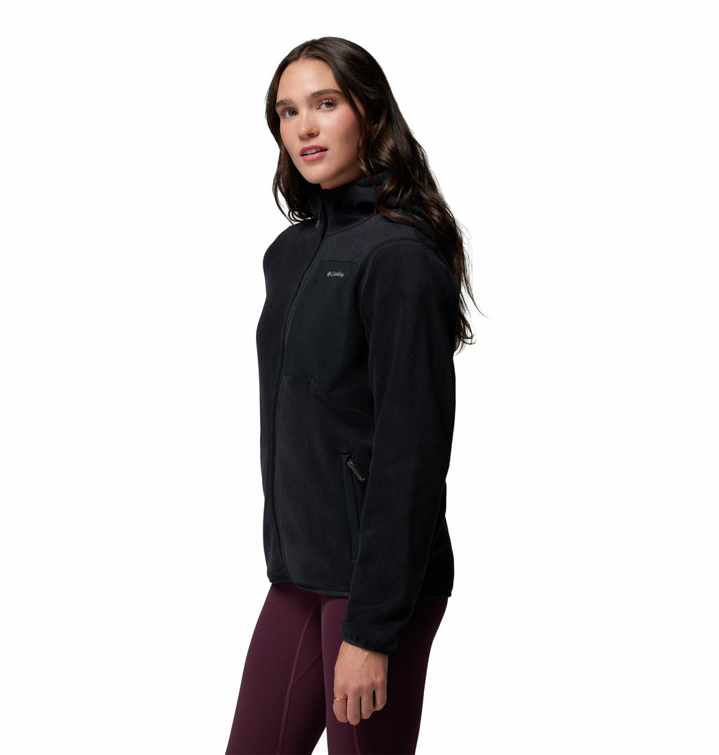 Columbia Women Black MTR Pacific Arch 200 Fleece Jacket