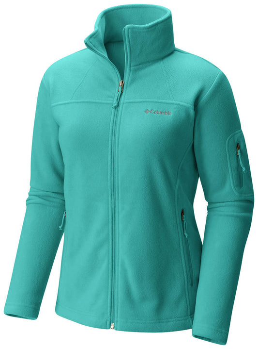 Columbia Women Yellow Fast Trek II Fleece Jacket