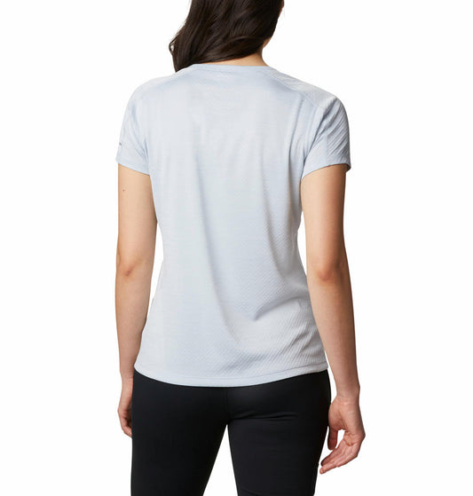 Columbia Womens Grey Zero Rules Short Sleeve Shirt