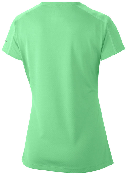 Columbia Women Green Zero Rules Short Sleeve T-Shirt