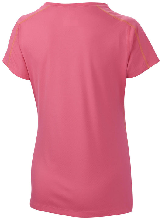 Columbia Women Red Zero Rules Short Sleeve T-Shirt