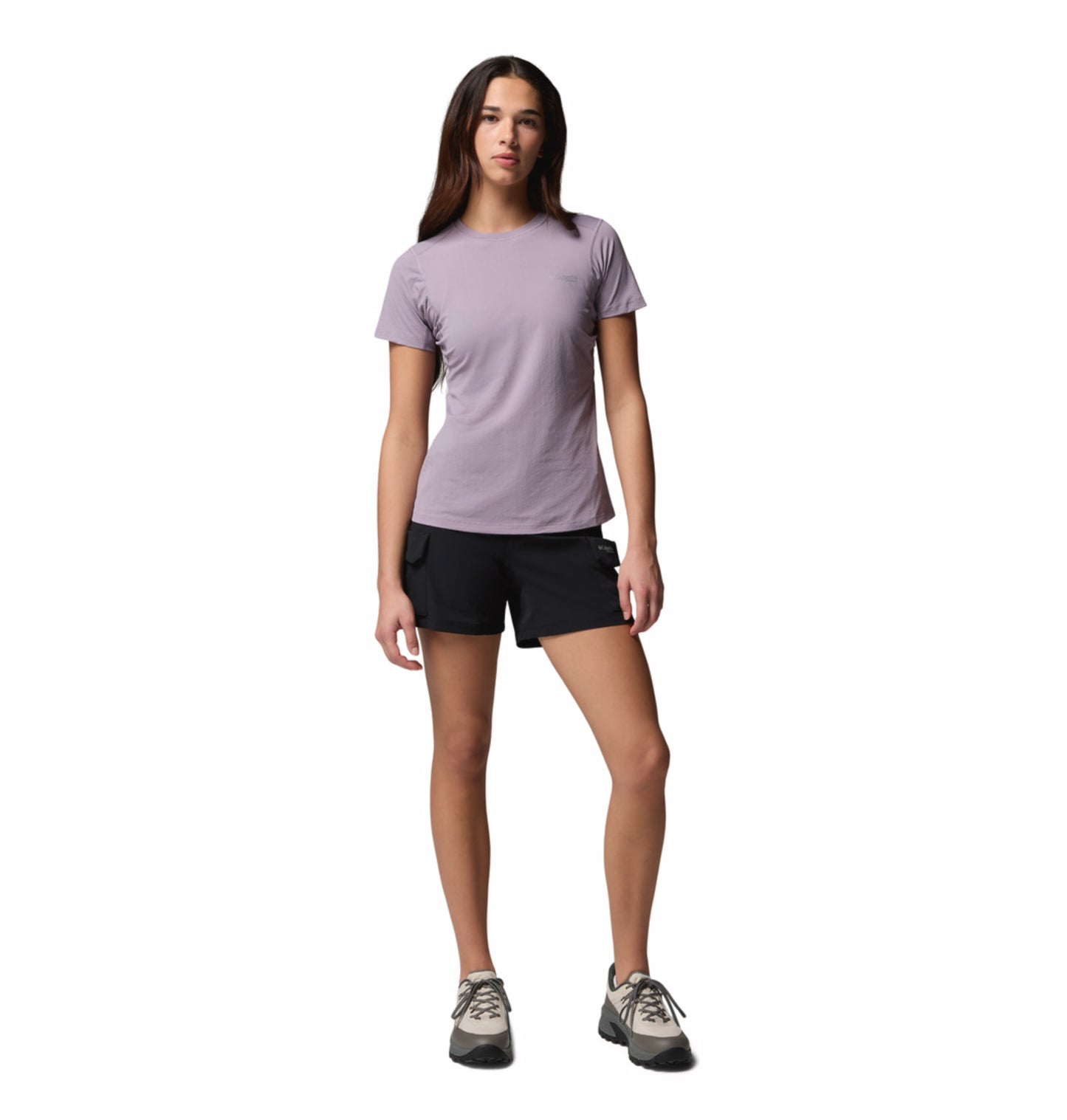 Columbia Women’s Purple Omni-Freeze Diamond Peak Pro Performance T-Shirt