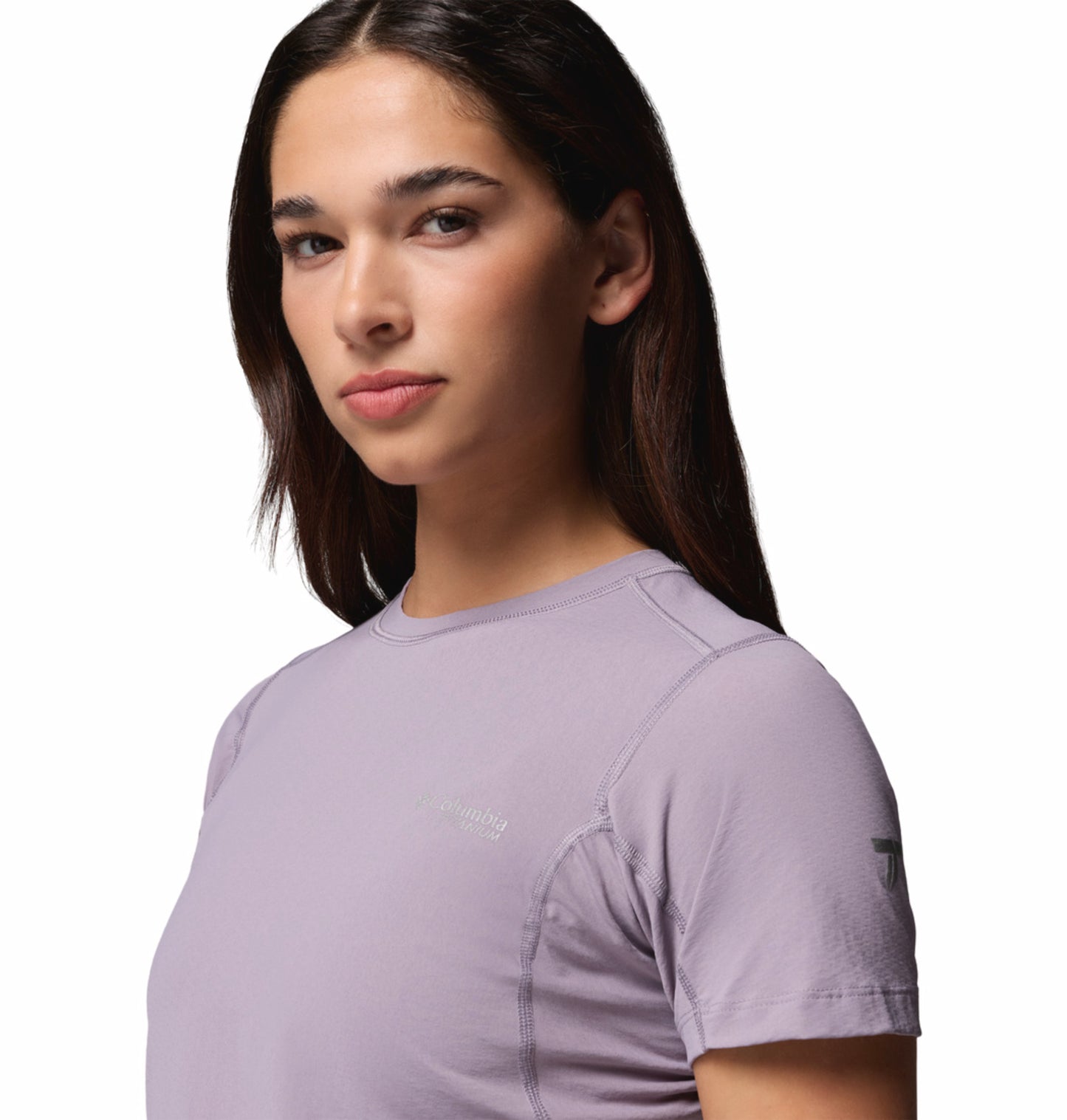 Columbia Women’s Purple Omni-Freeze Diamond Peak Pro Performance T-Shirt