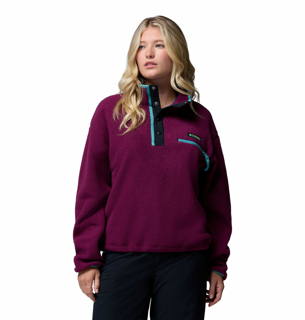 Columbia Women Red Helvetia II Pullover