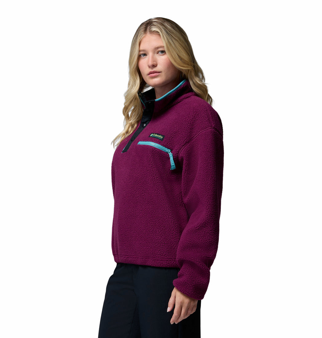 Columbia Women Red Helvetia II Pullover