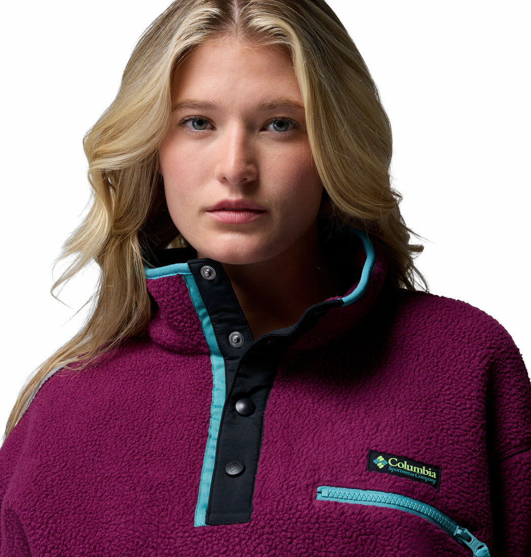 Columbia Women Red Helvetia II Pullover