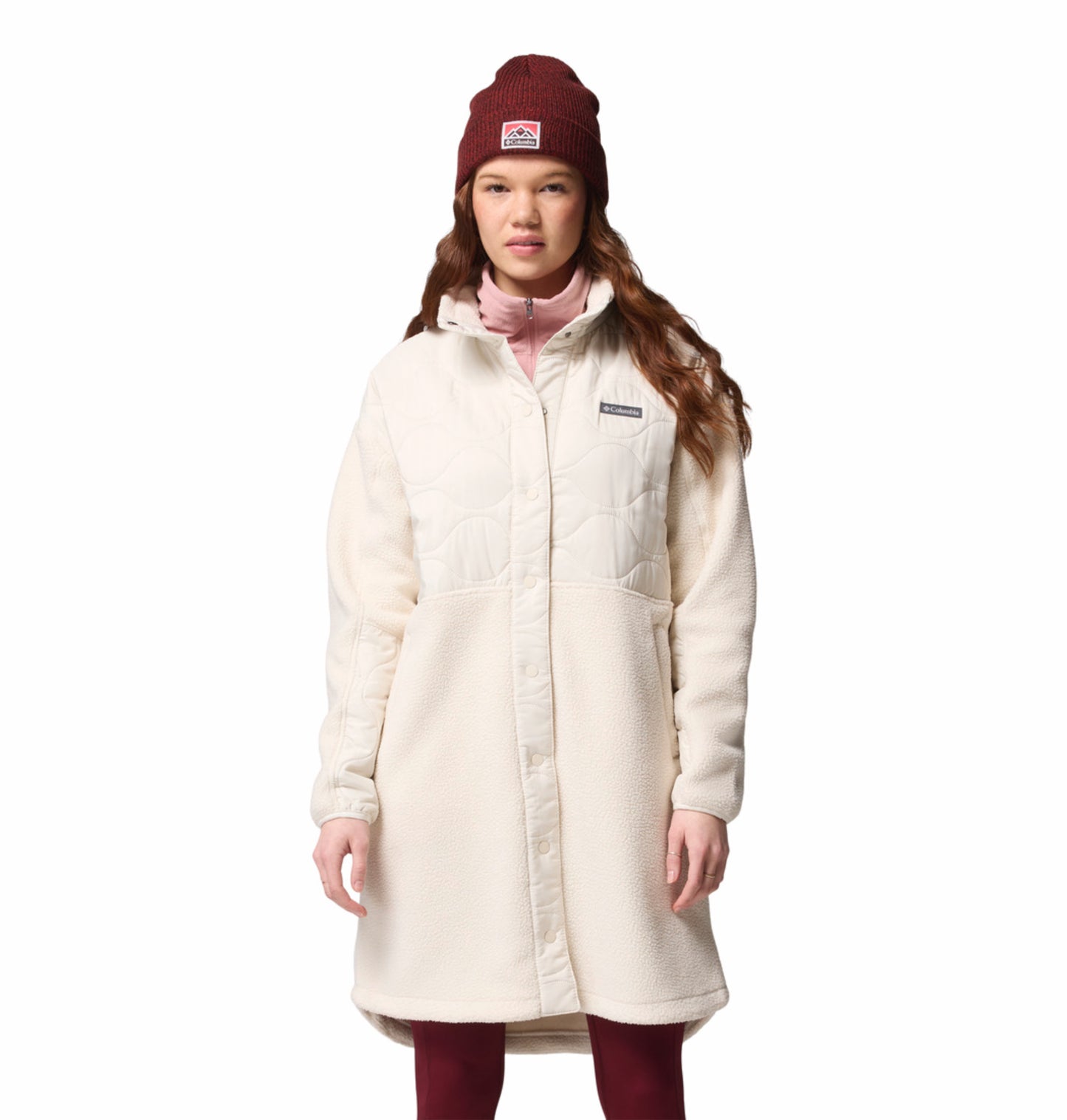 Columbia Women White Cloud Point Fleece Jacket
