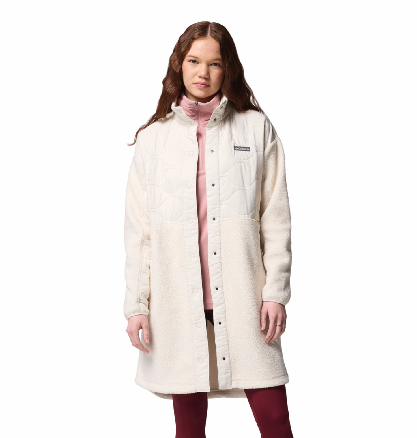 Columbia Women White Cloud Point Fleece Jacket