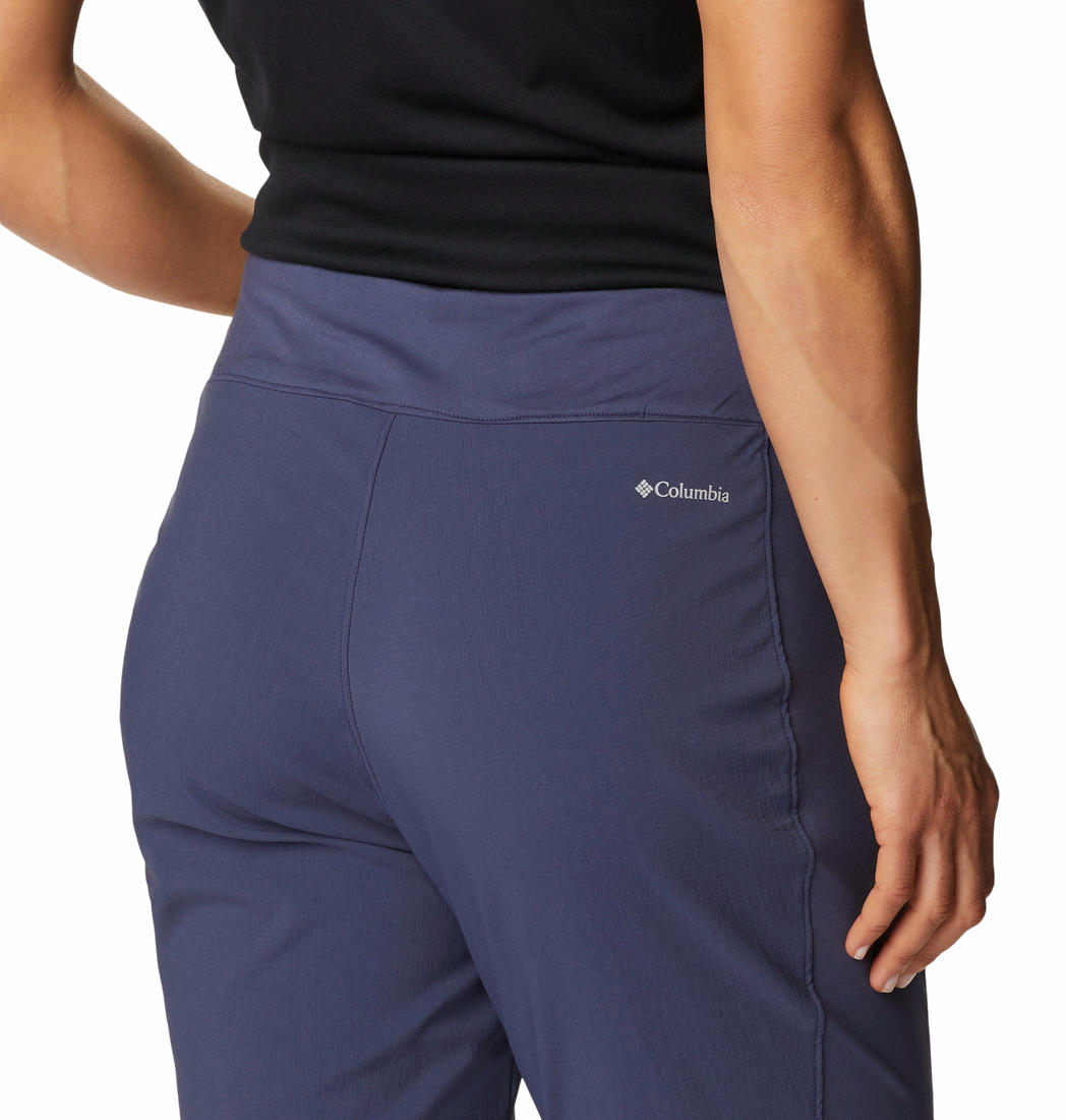 Columbia Women Navy Blue On The Go Hybrid Pant (Sun Protection)