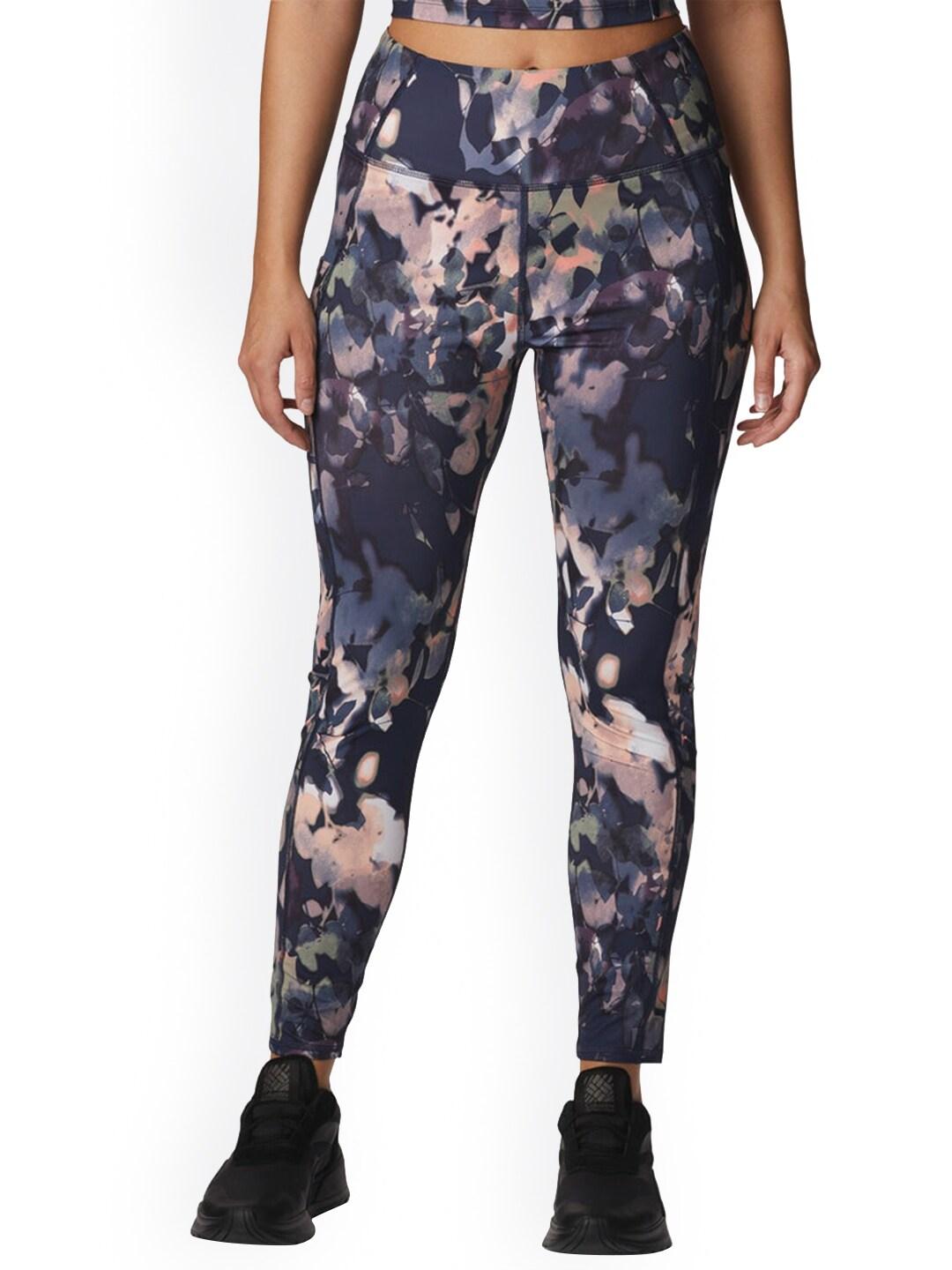 Columbia Women Blue Boundless Trek Legging
