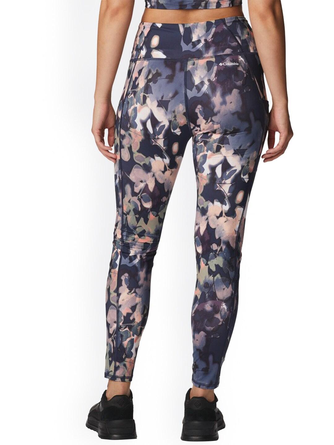 Columbia Women Blue Boundless Trek Legging
