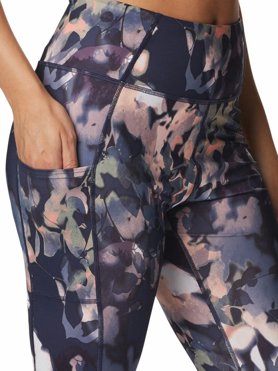 Columbia Women Blue Boundless Trek Legging