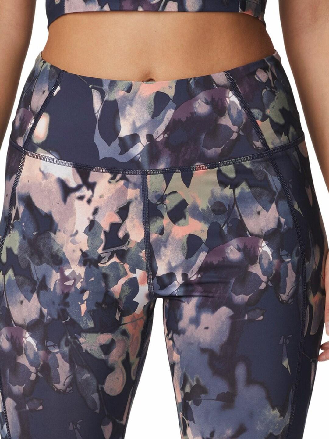 Columbia Women Blue Boundless Trek Legging