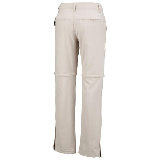 Columbia Women Beige Silver Ridge Convertible Pant