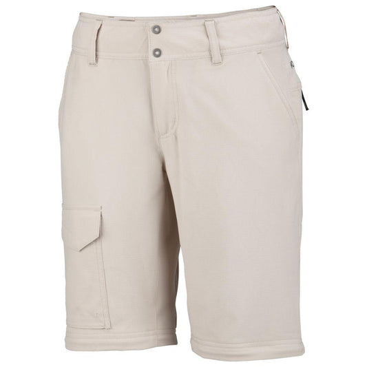 Columbia Women Beige Silver Ridge Convertible Pant