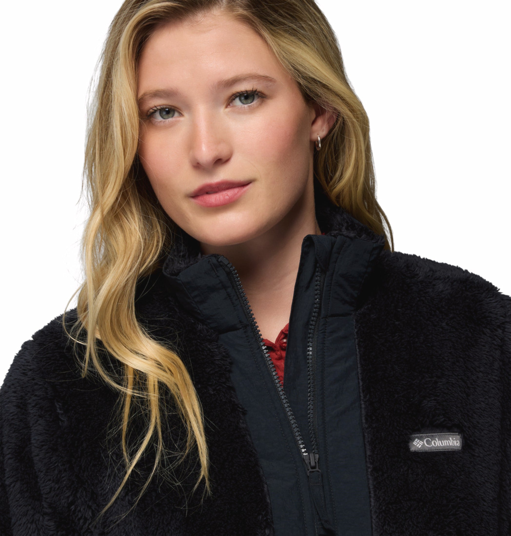 women black boundless discovery fleece jacket