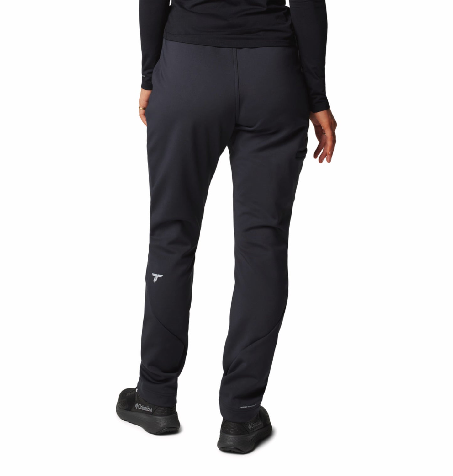 Columbia Women Black Omni-Shield Vast Canyon Softshell Pant