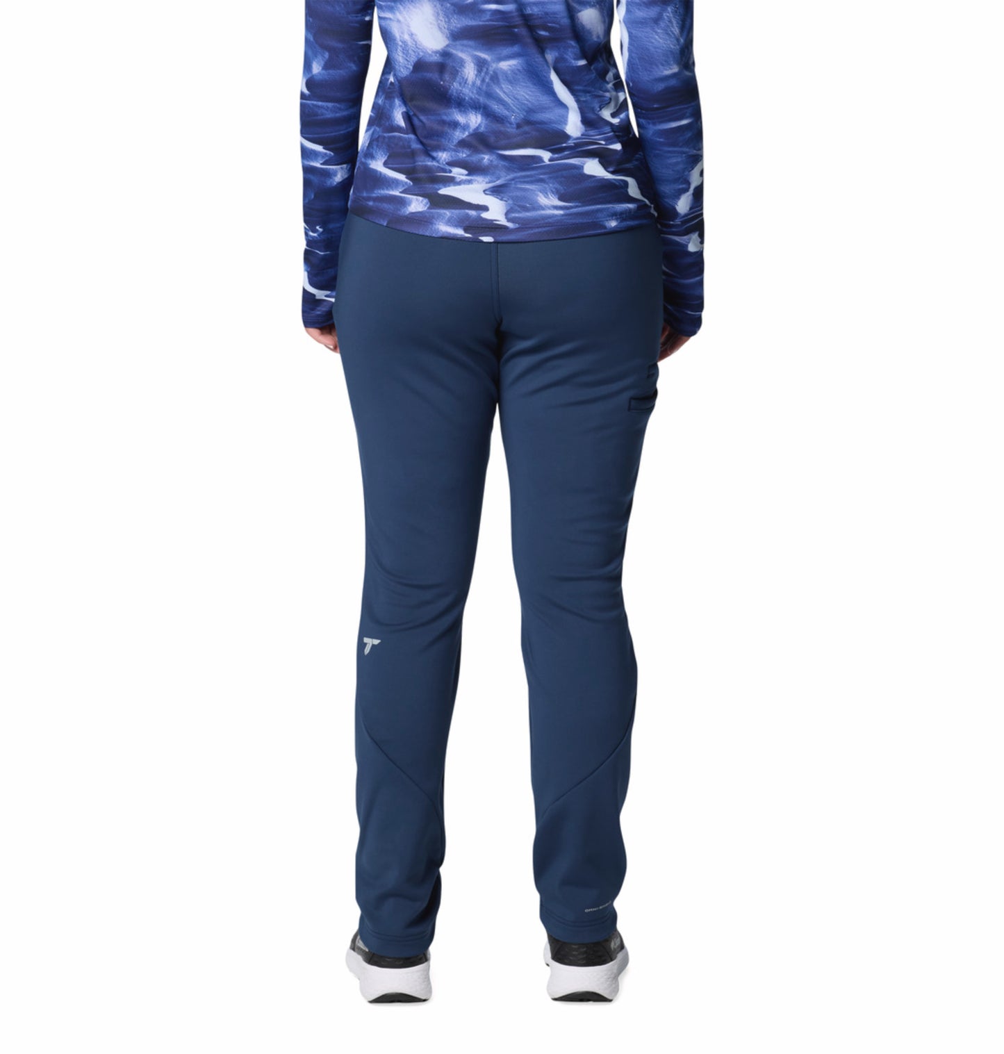 Columbia Women Navy Blue Omni-Shield Vast Canyon Softshell Pant