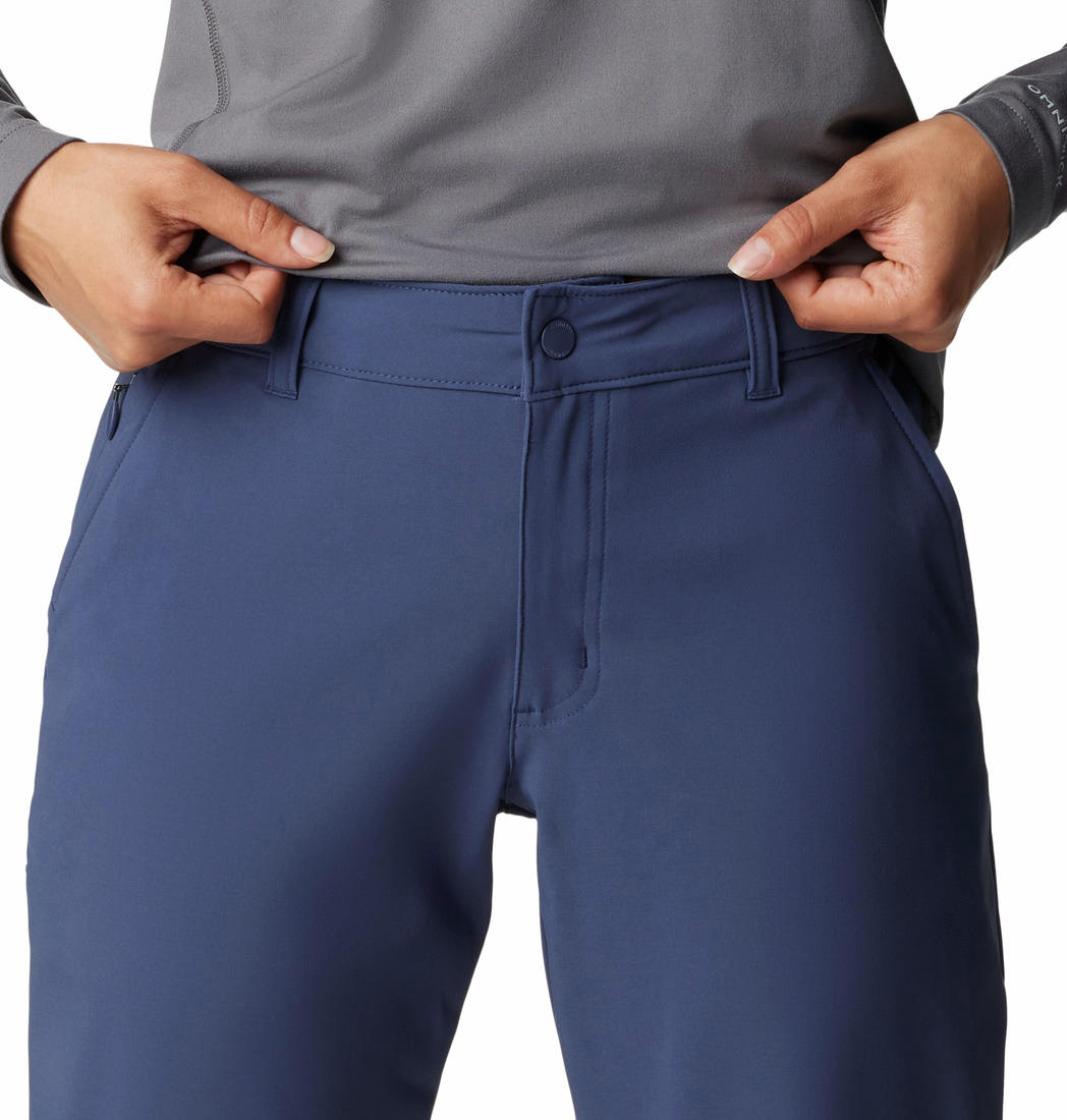 Columbia Women Blue Back Beauty Softshell Pant