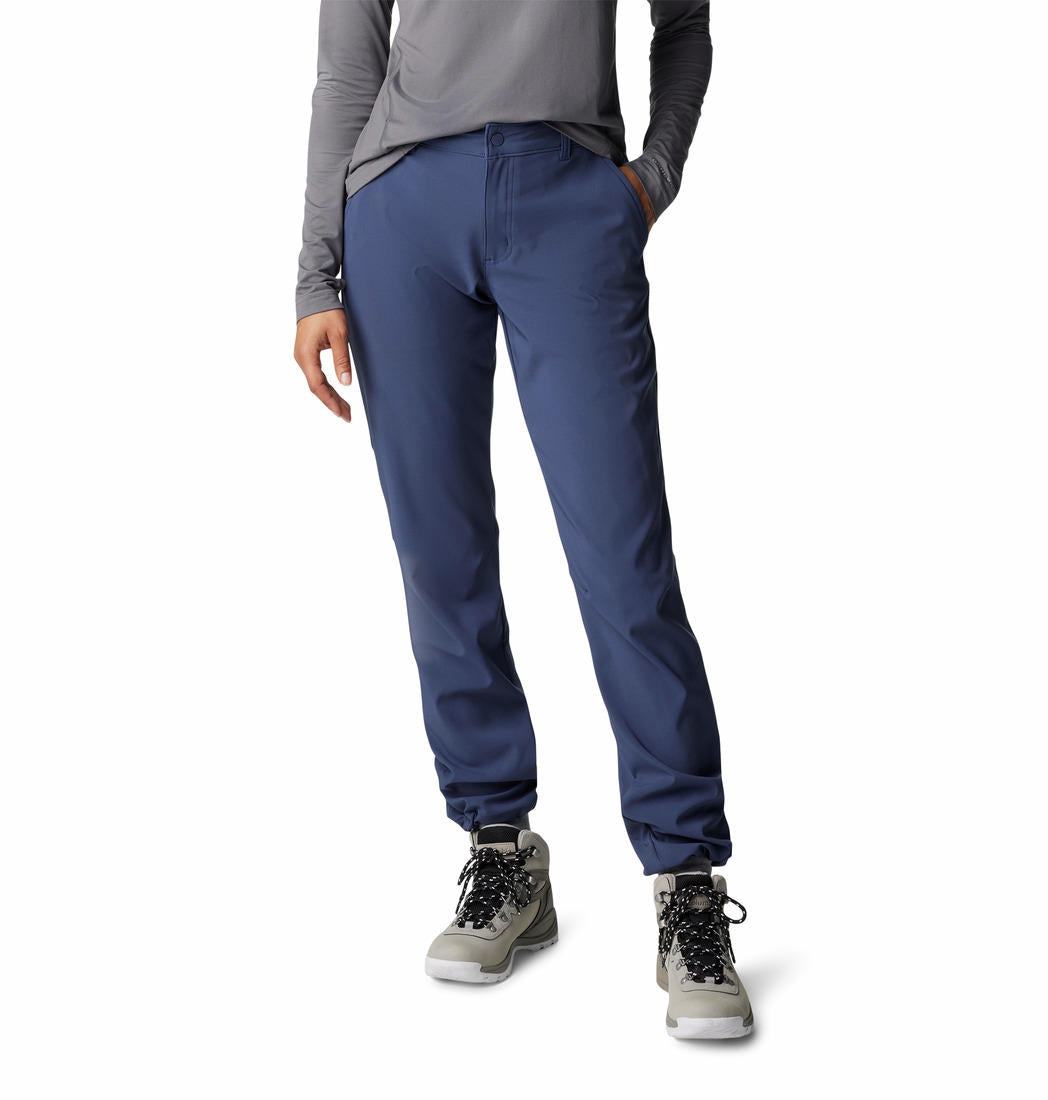 Columbia Women Blue Back Beauty Softshell Pant