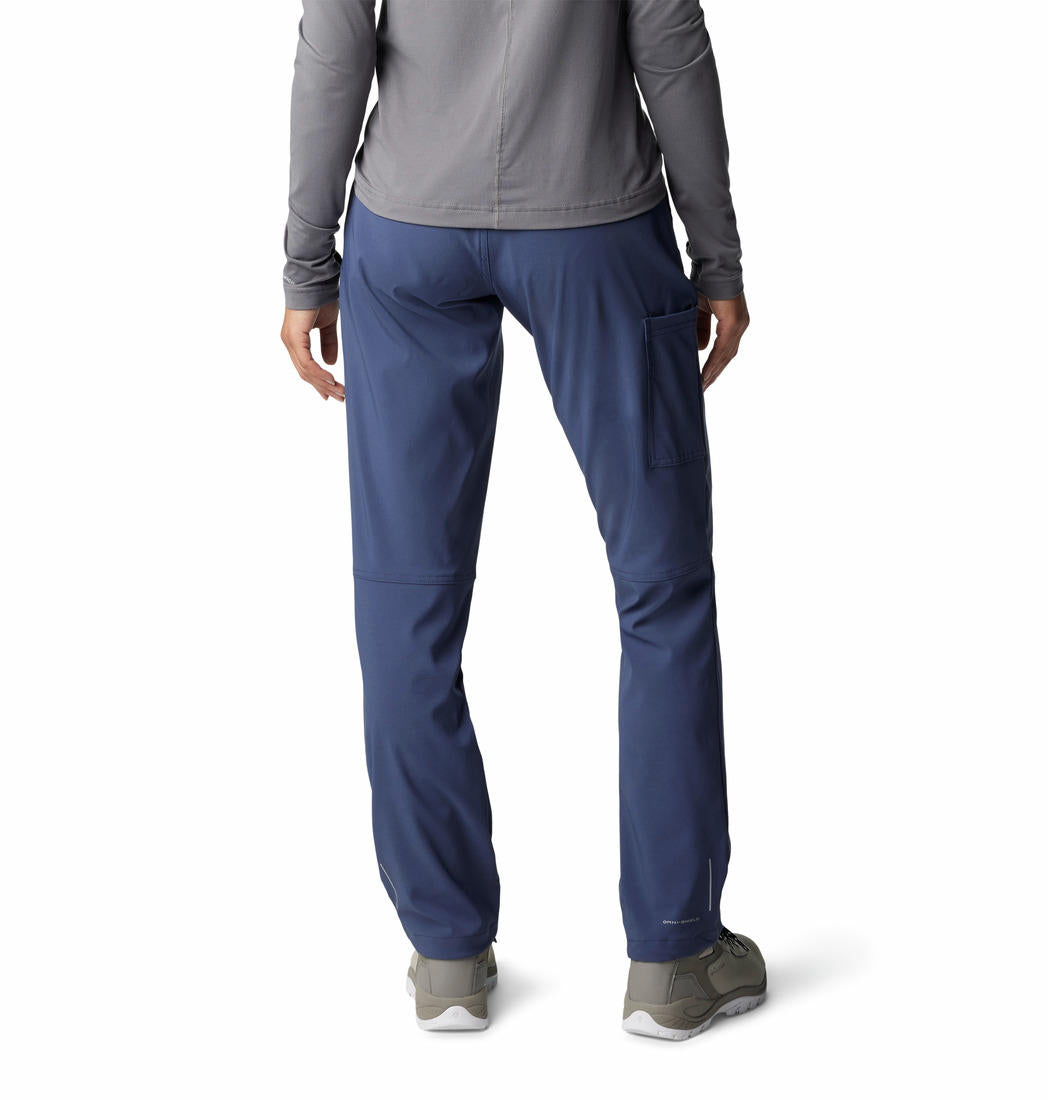 Columbia Women Blue Back Beauty Softshell Pant