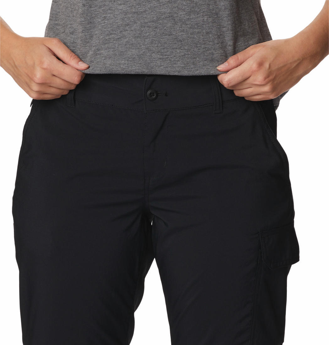 Columbia Womens Black Silver Ridge Utility Convertible Pant