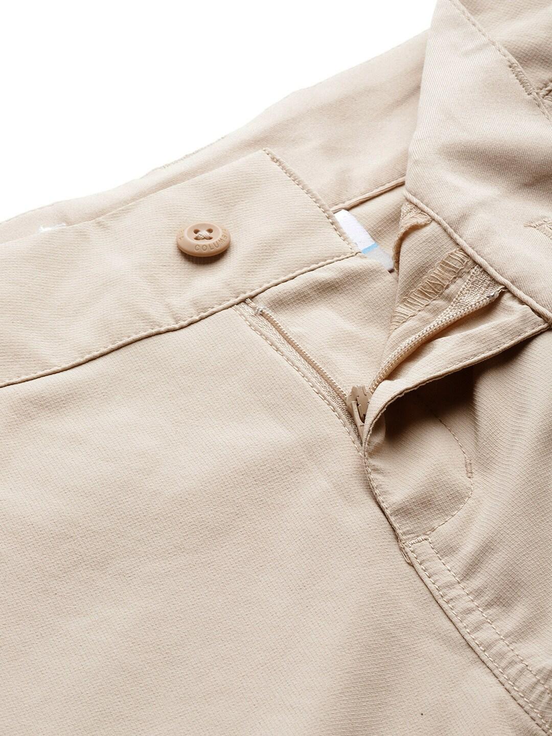 Columbia Women Beige Silver Ridge Utility Convertible Pant
