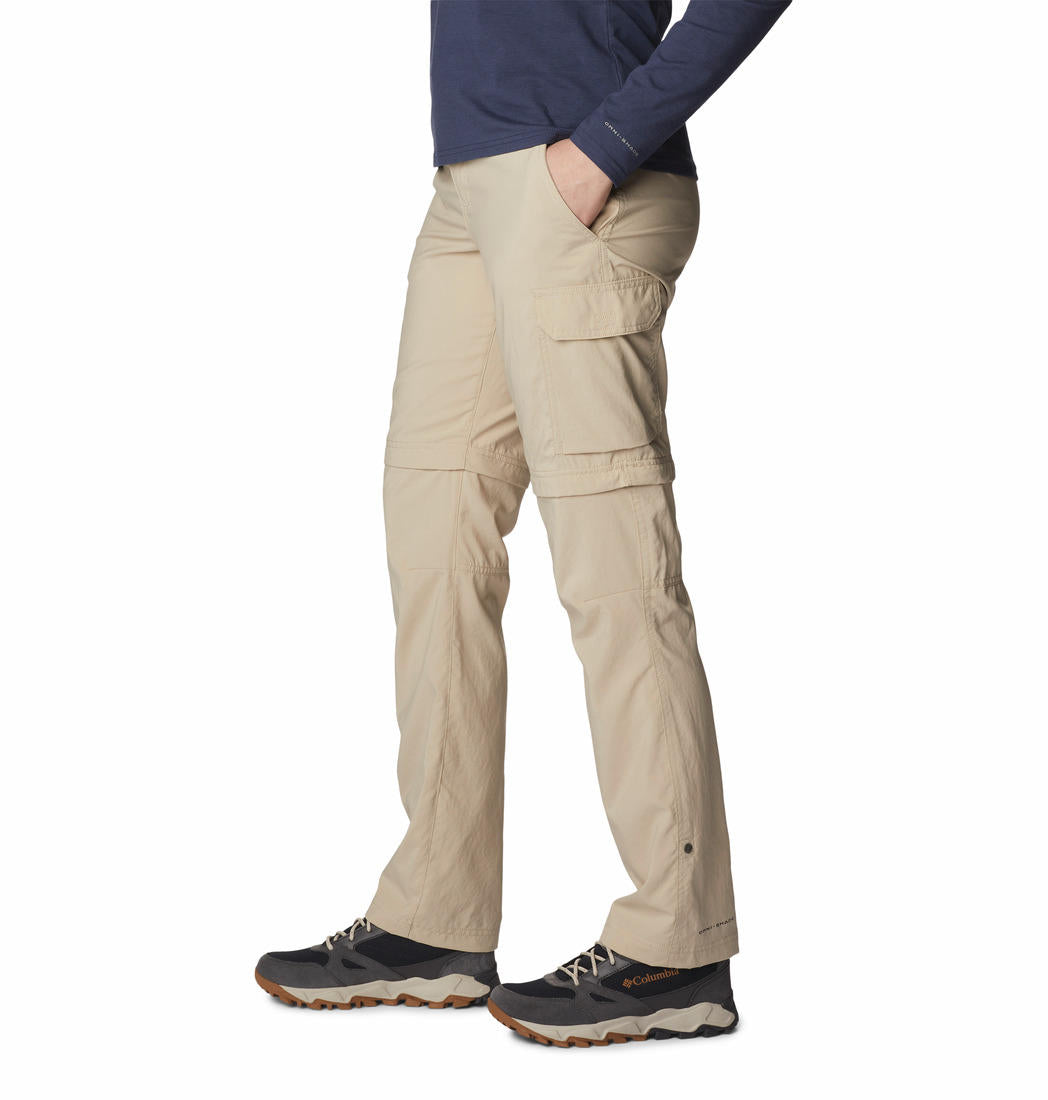 Columbia Women Beige Silver Ridge Utility Convertible Pant