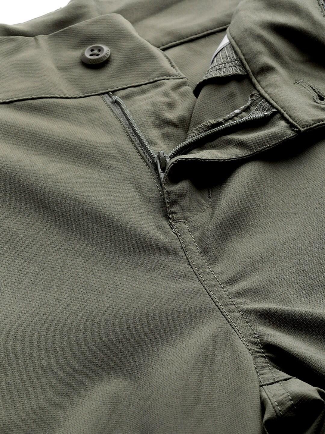 Columbia Women Green Silver Ridge Utility Convertible Pant