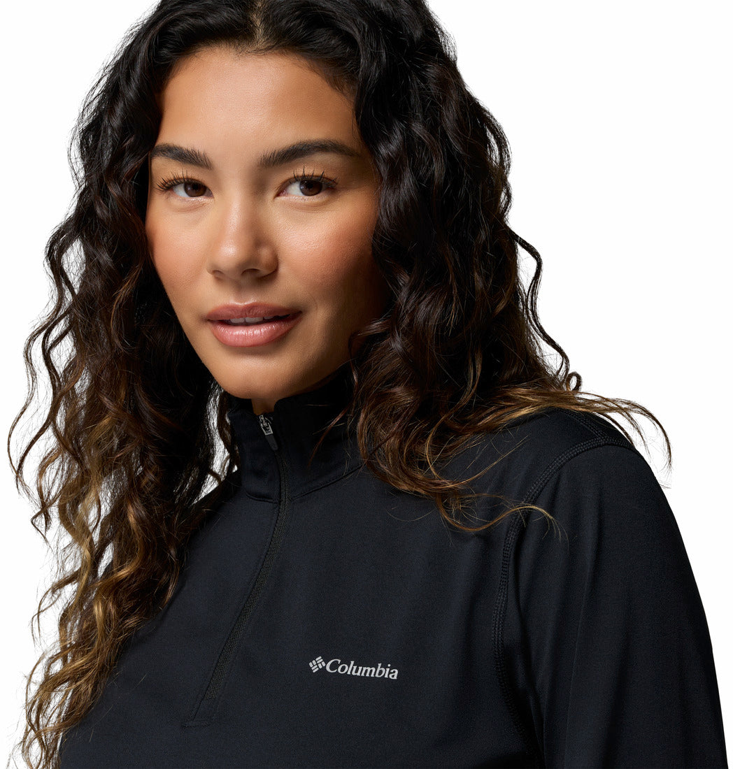 Columbia Women Black Omni-Shade Seeker Legend II Tshirt