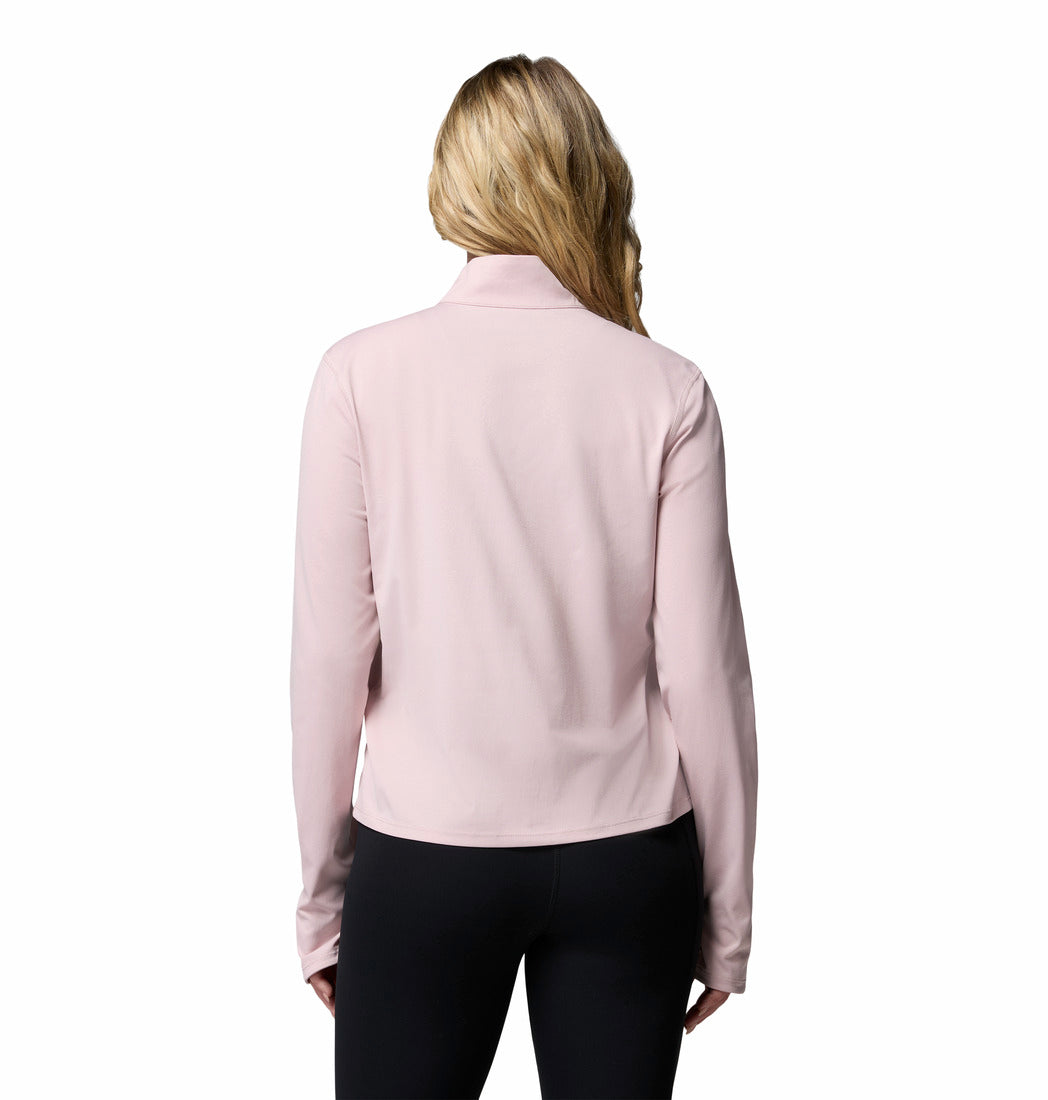 Columbia Women Pink Omni-Shade Seeker Legend II Tshirt