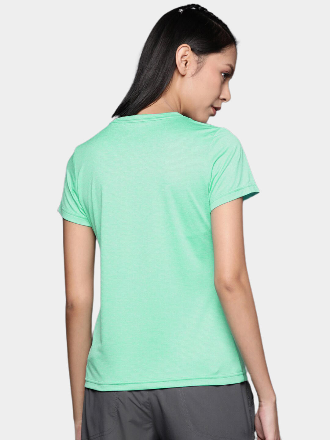 Columbia Women Green Columbia Hike SS Crew T-Shirt