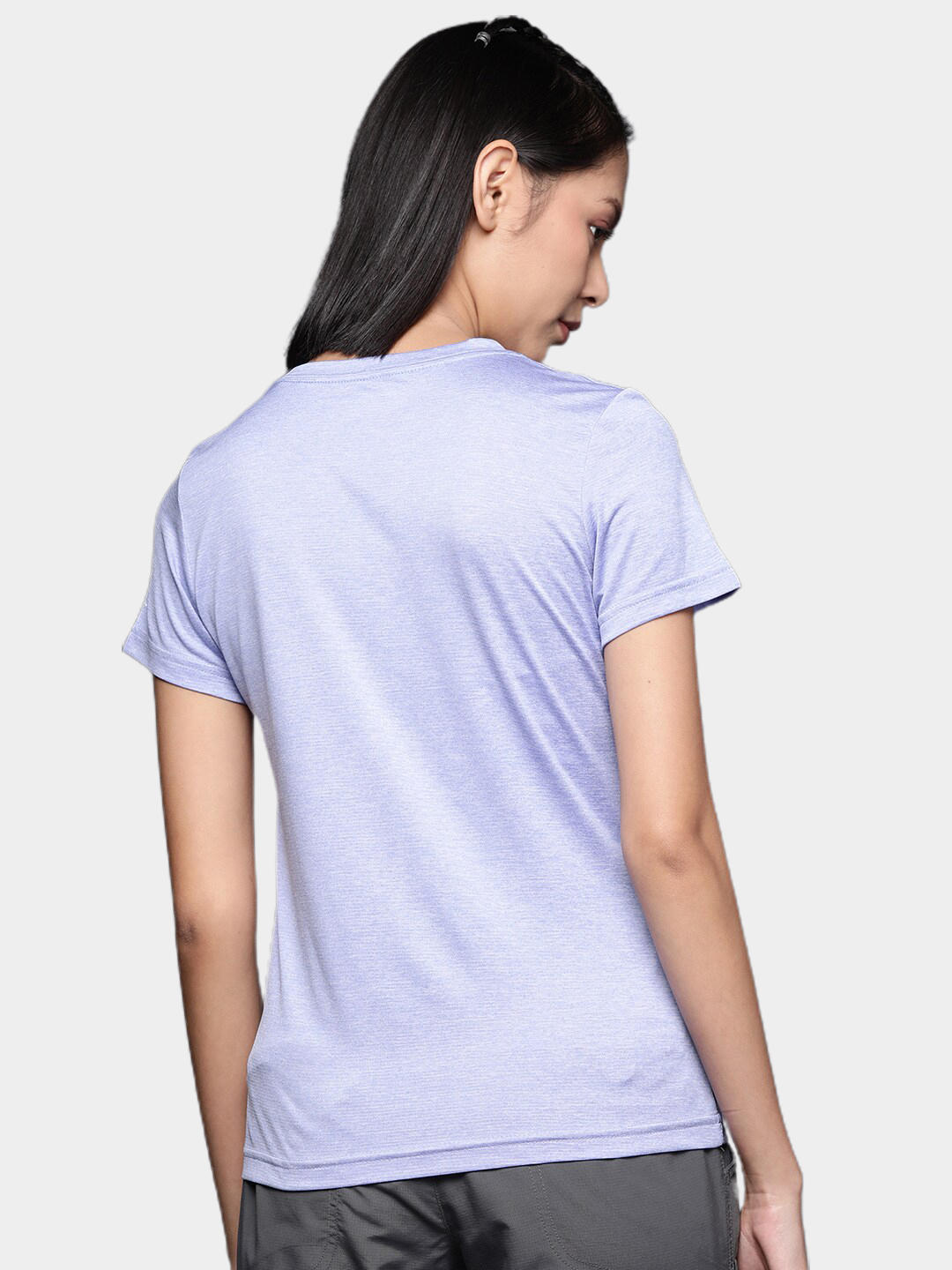 Columbia Women Purple Columbia Hike SS Crew T-Shirt