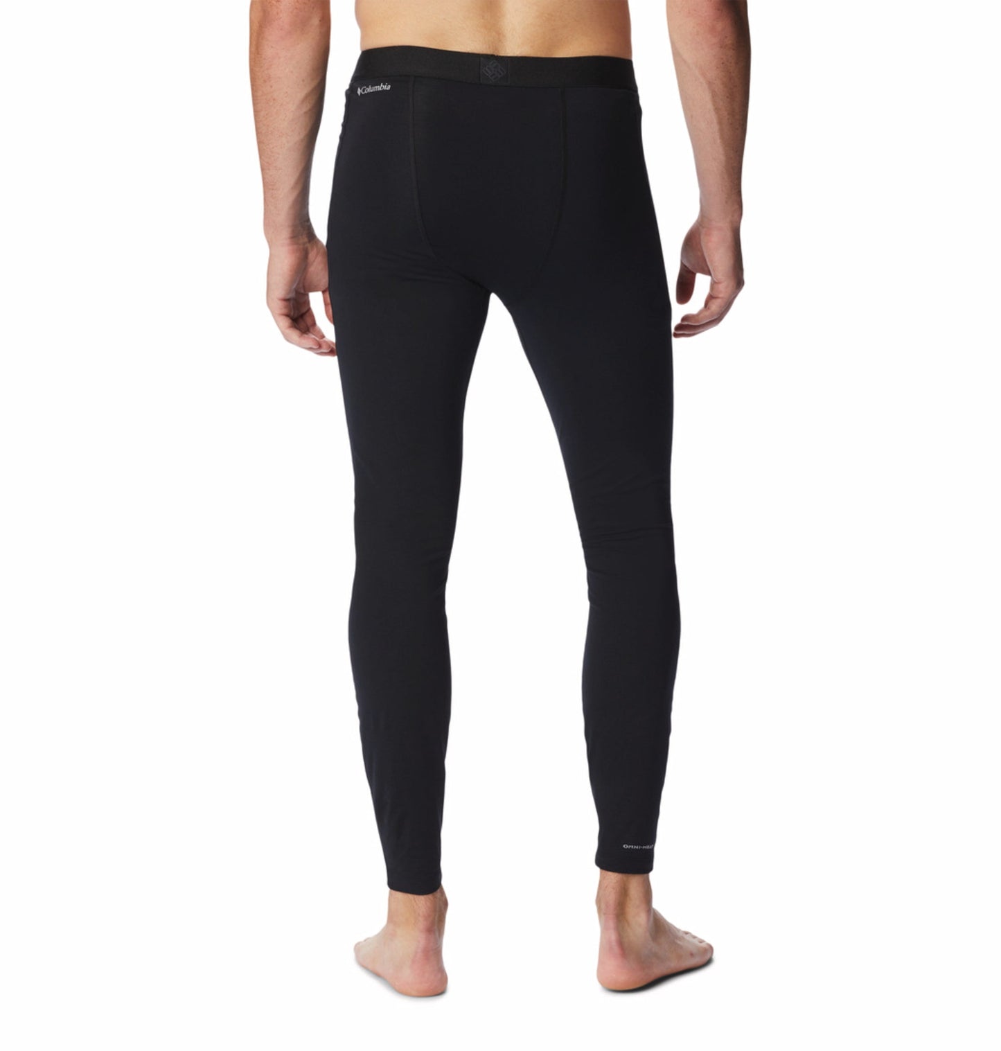 men black omni heat reflective midweight stretch baselayer bottom plus size