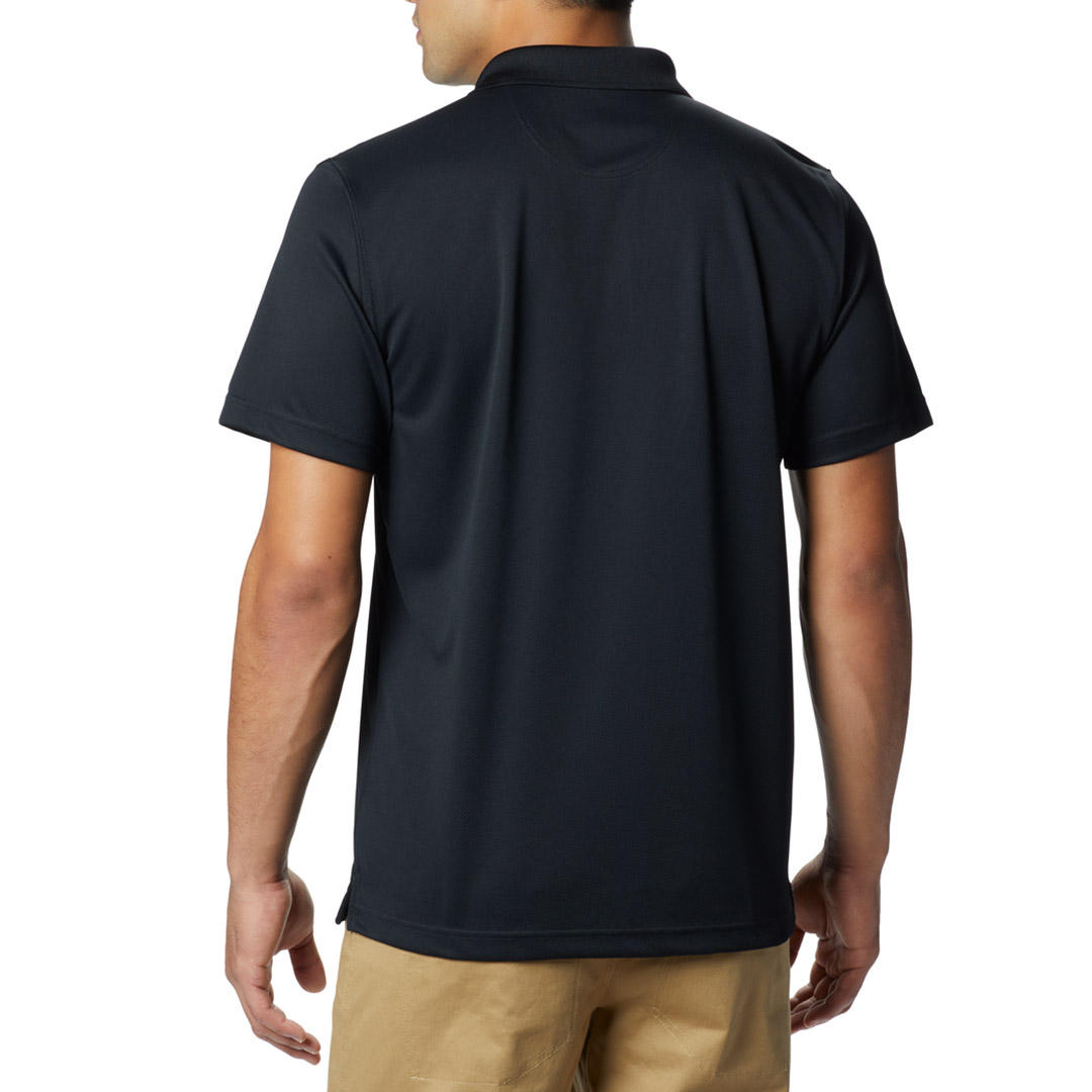 Columbia Men Black Utilizer Polo T-Shirt
