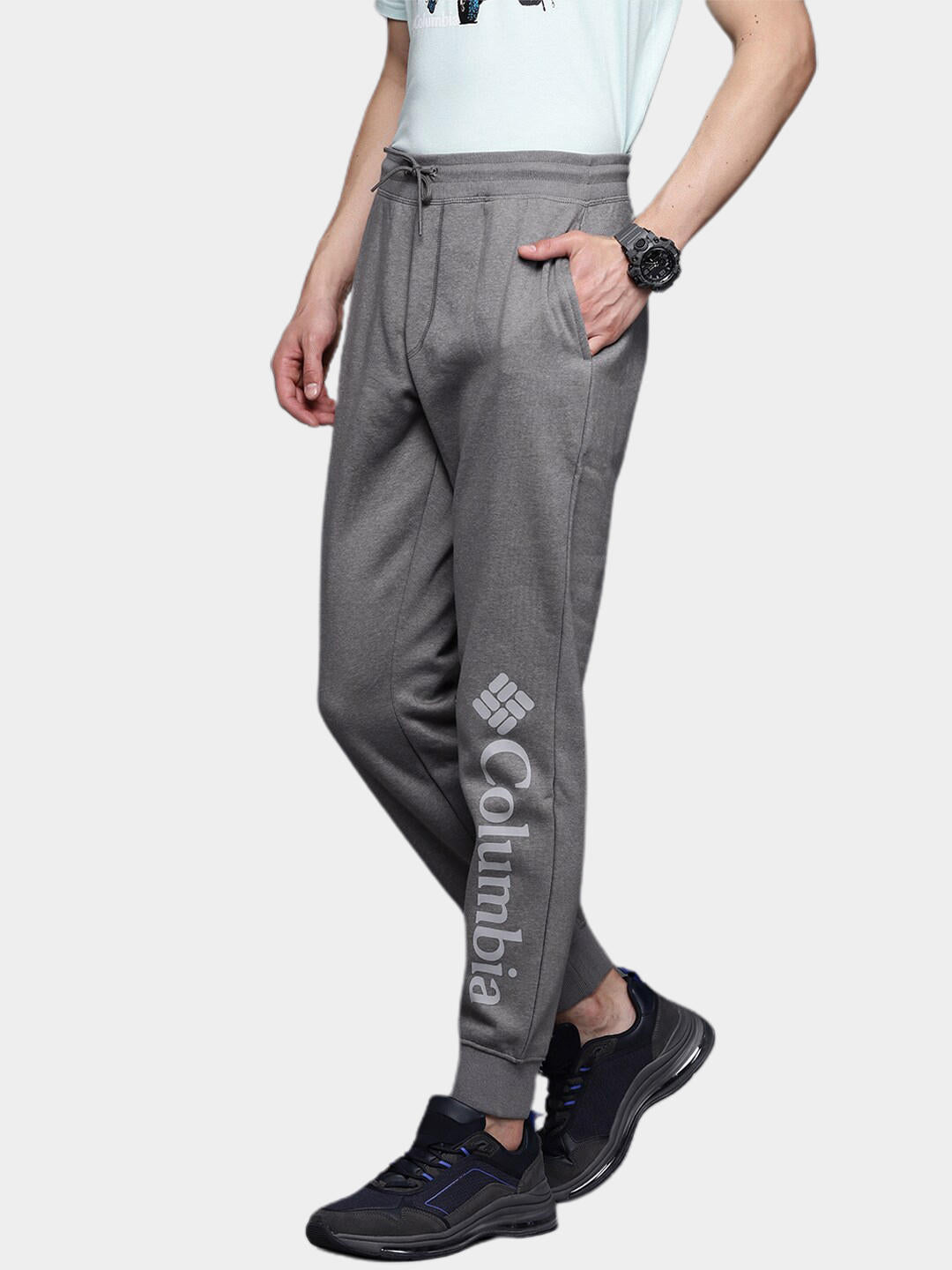 Columbia Men Grey M CSC Logo Fleece II Joggers