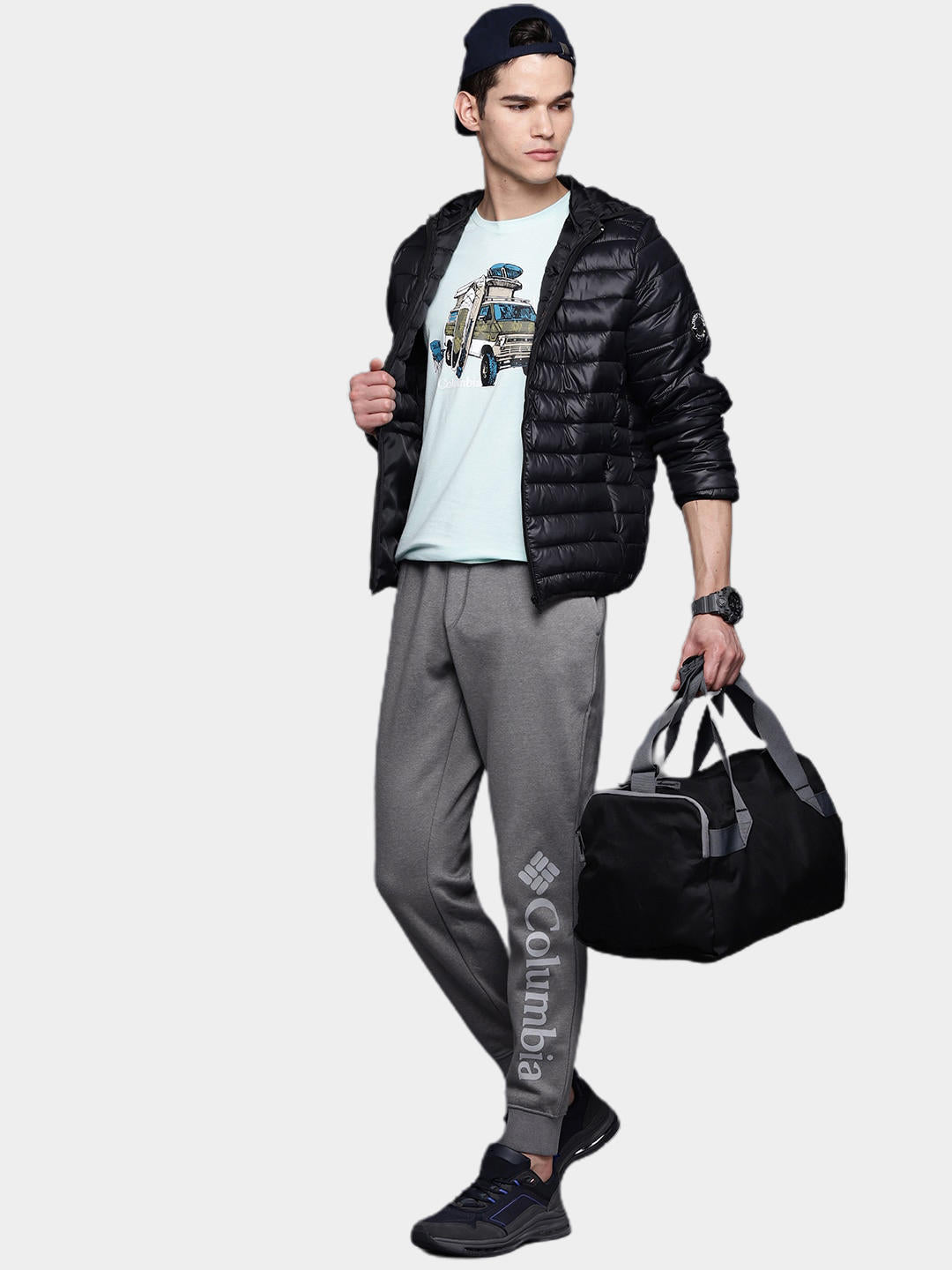 Columbia Men Grey M CSC Logo Fleece II Joggers