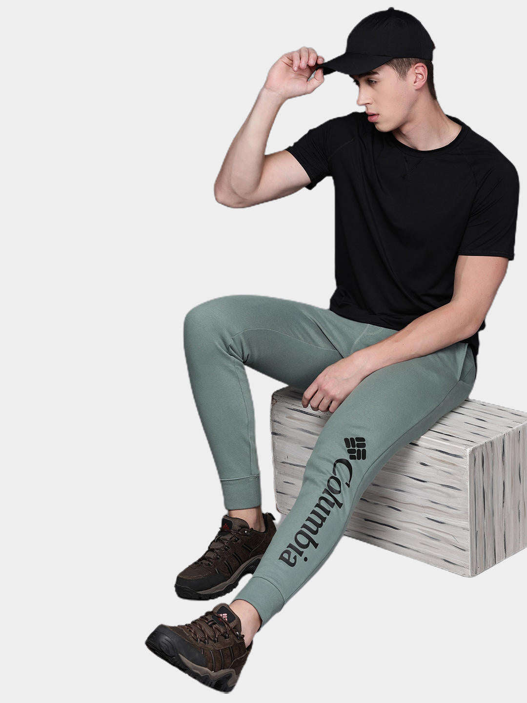 Columbia Men Green M CSC Logo Fleece Jogger II