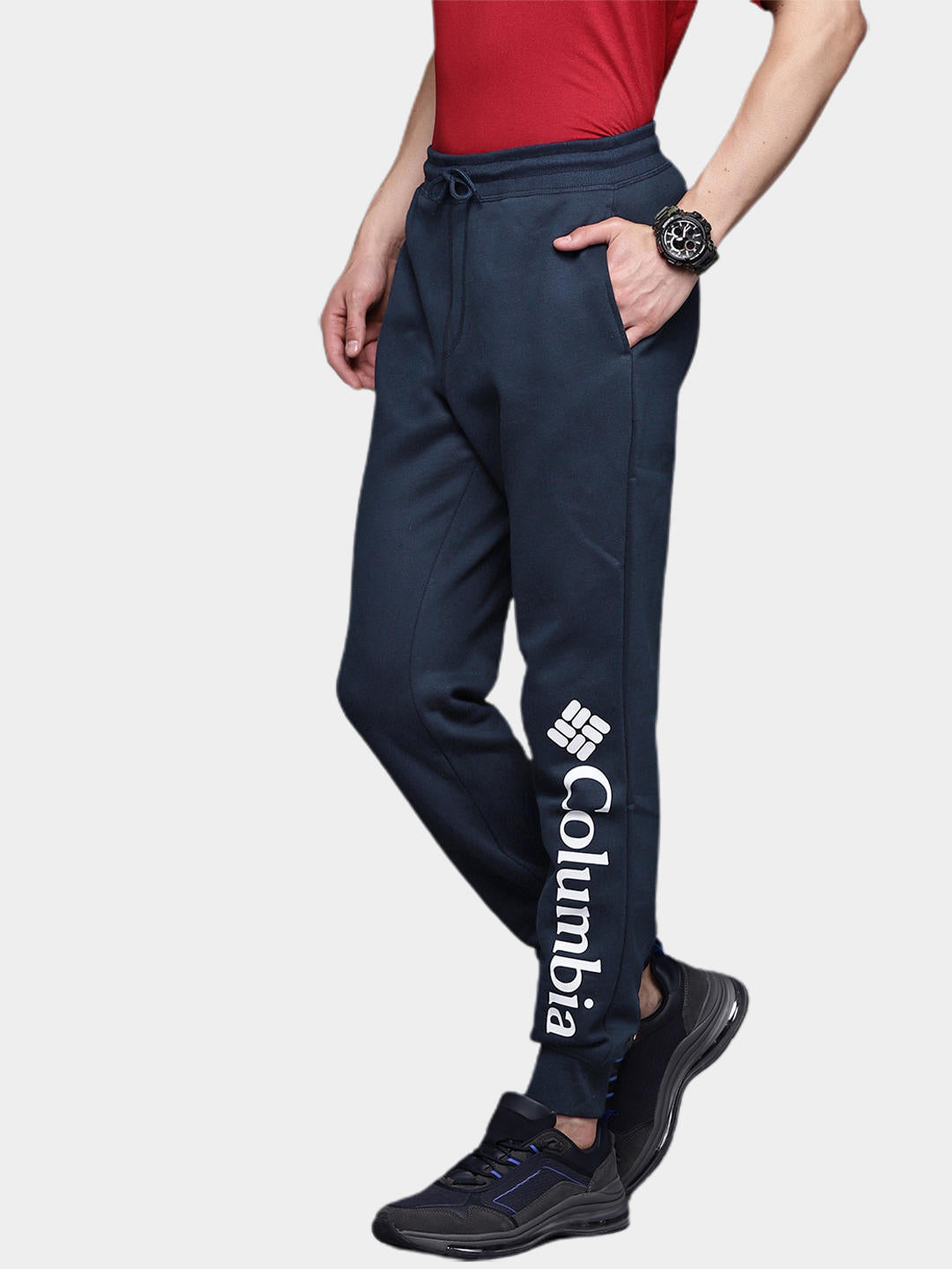 Columbia Men Navy Blue M CSC Logo Fleece II Joggers